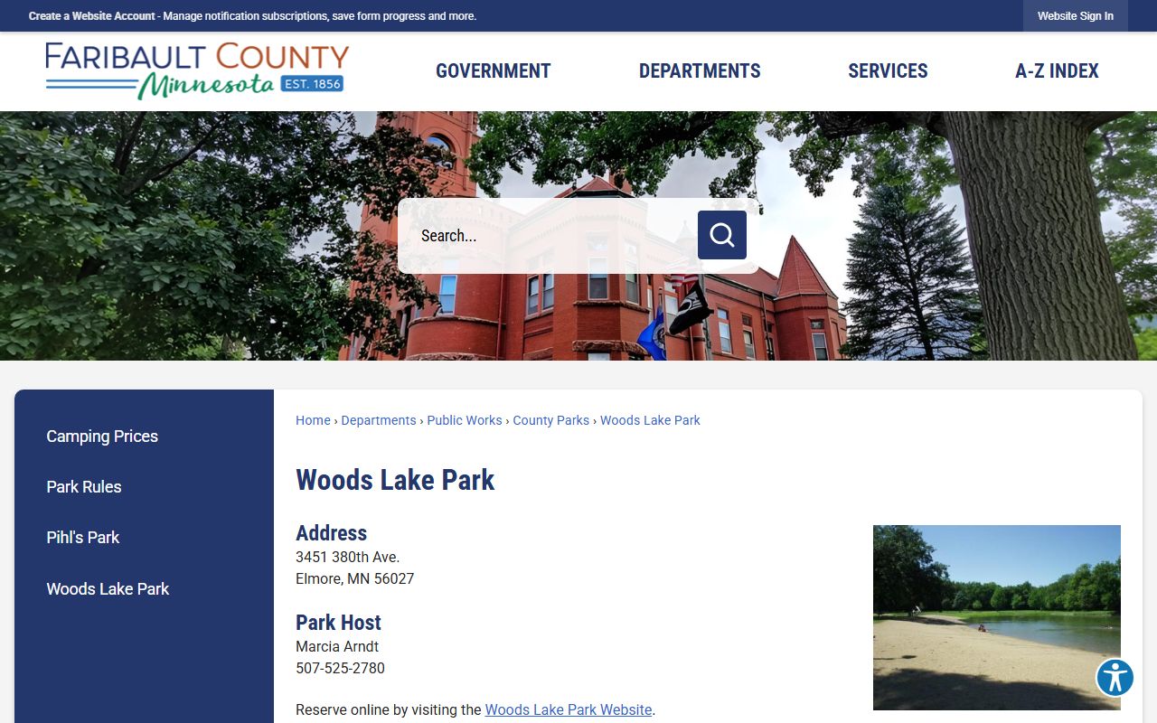 Faribault County Jail visiting hours and rules